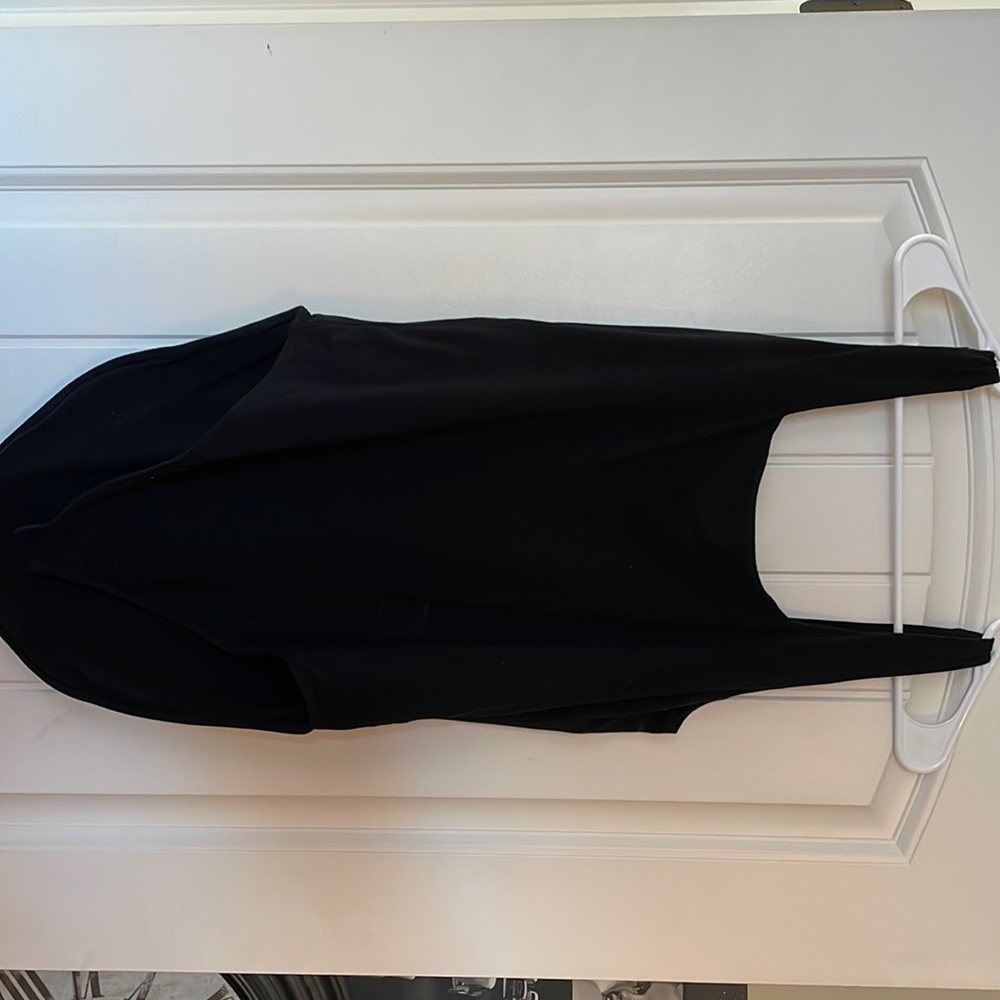 Old Navy XL black square-neck body suit